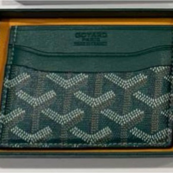 Goyard Other - Goyard Green Card Holder - Brand New w/ Box